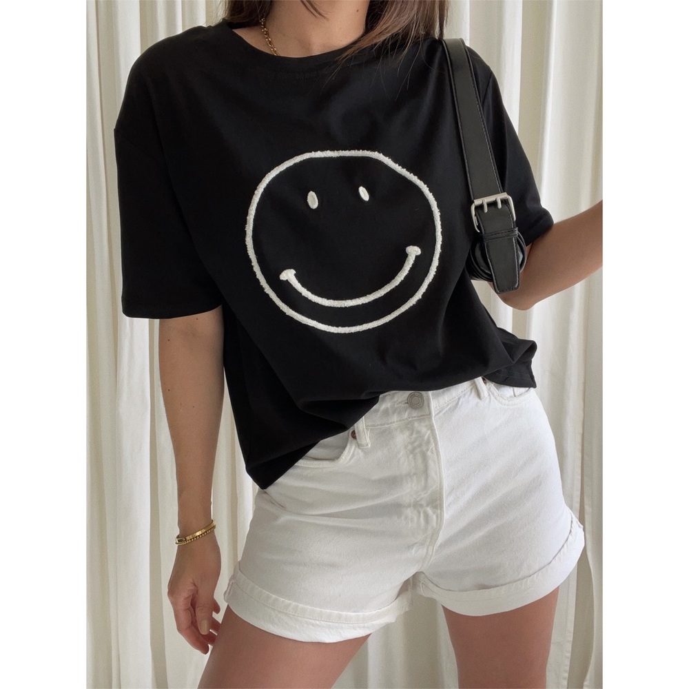 NEW • ALLEGRA TEE — In Black - Picture 3 of 6